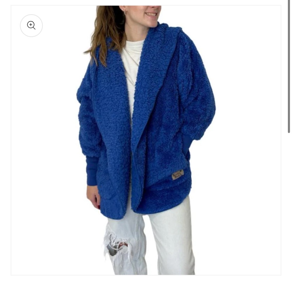 Blue Sherpa Body Wrap